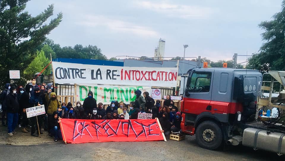 Blocage cimenterie Lafarge vers Angers