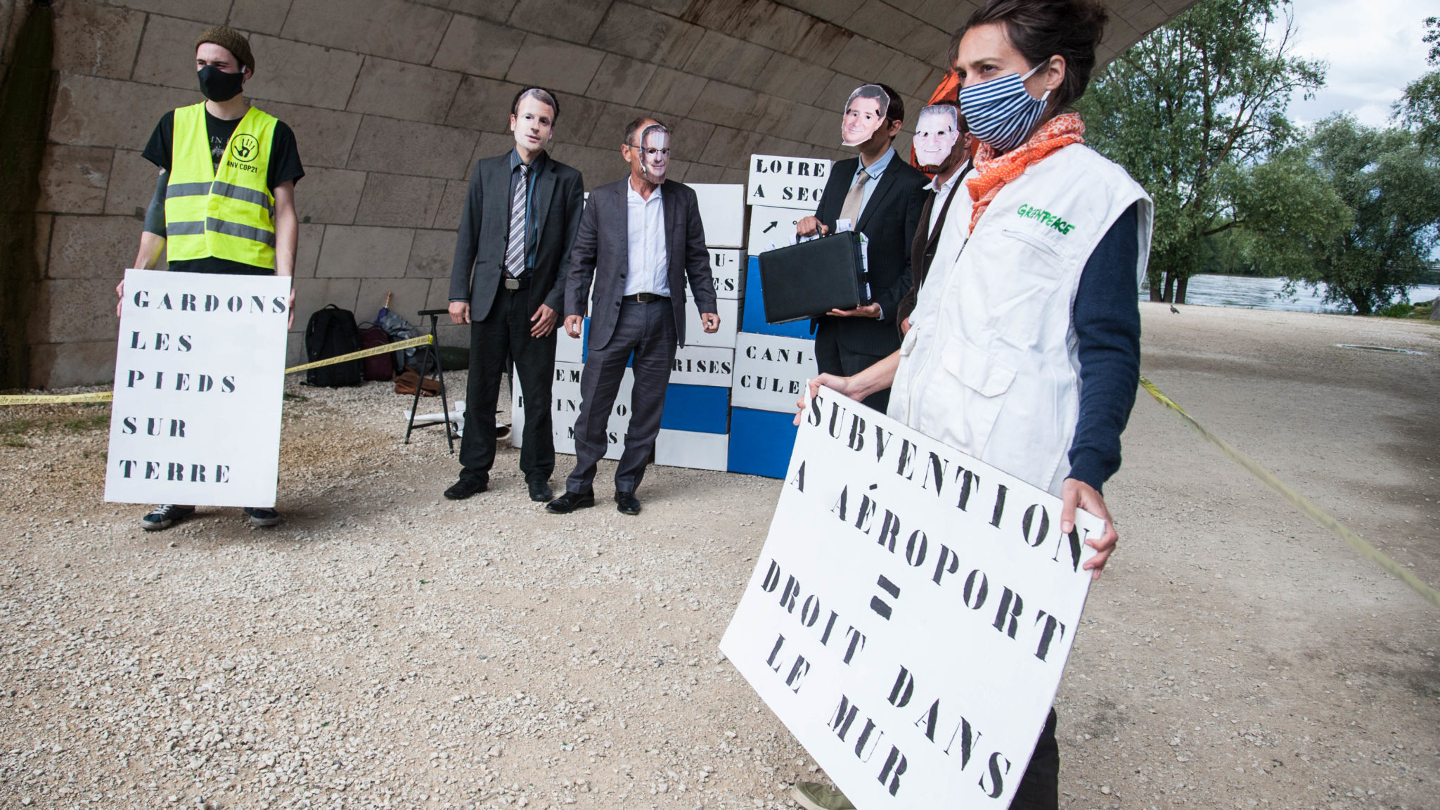 Action ANV-COP21 Tours le 17 juin