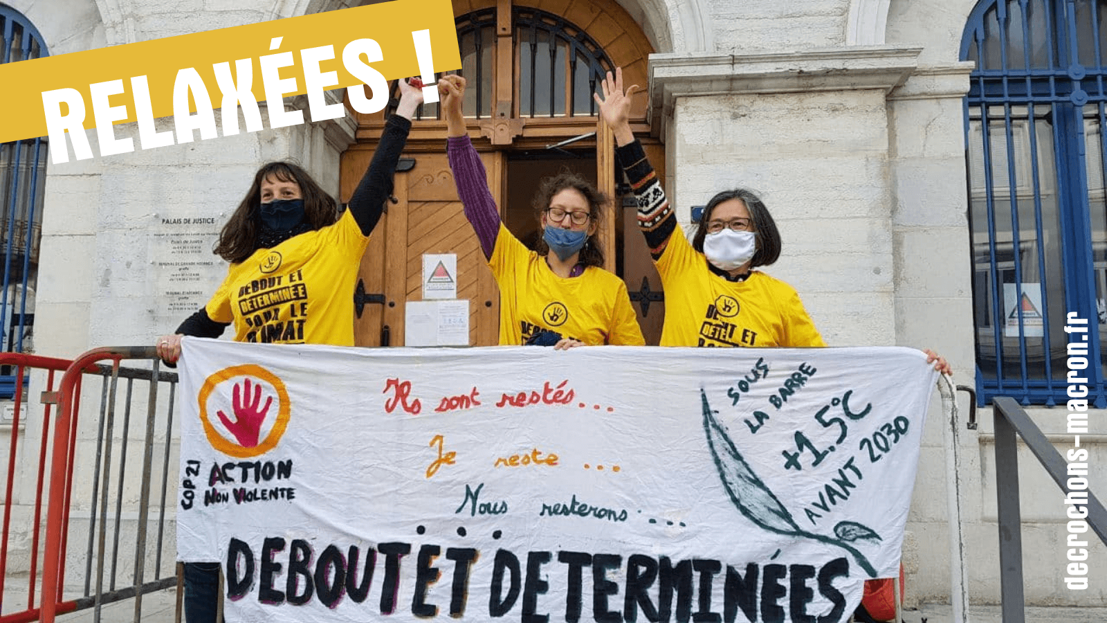 Les Décrocheuses de Valence, relaxées !