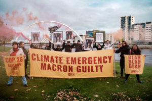 COP26 : le président Macron coupable de sabotage climatique ! : image à la une