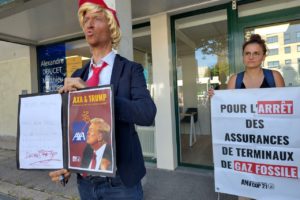 Donald Trump en visite dans des agences AXA à Rennes et à Nantes pour remercier l’assureur de son soutien : image à la une